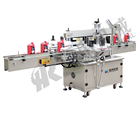 洗衣液雙面貼標(biāo)機